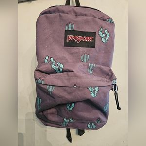 Jansport discontinued cactus print backpack